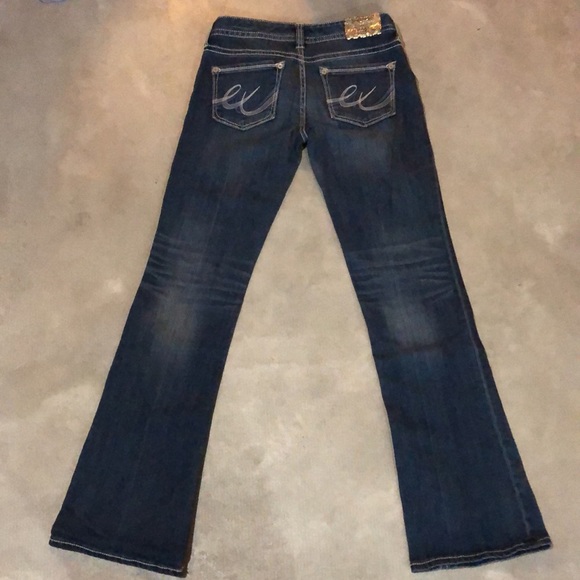 Express Stella Low Rise Boot Cut Jeans - Picture 2 of 13